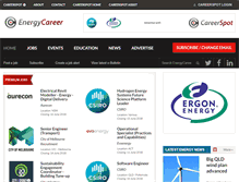 Tablet Screenshot of energycareer.com.au
